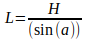 calcul L